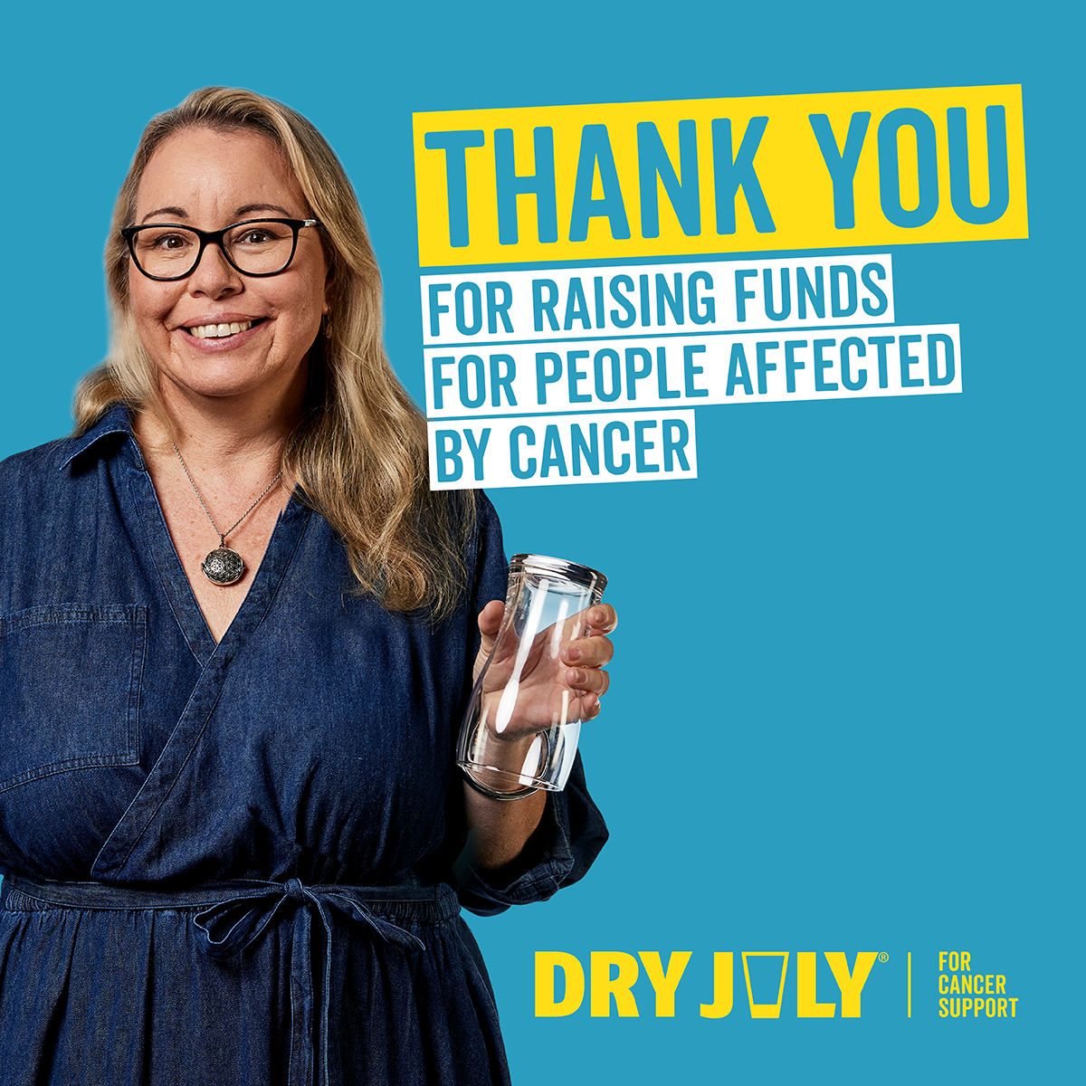 Thank you for raising funds for people affected by cancer