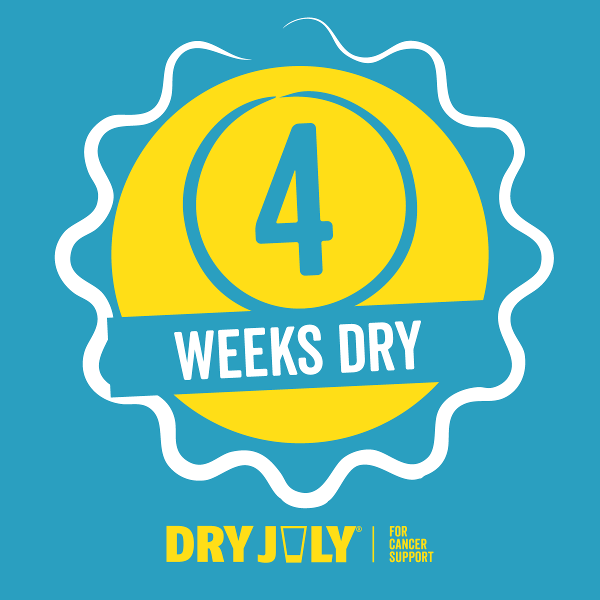 4 weeks dry