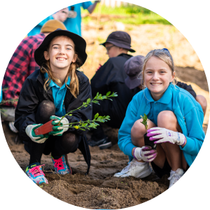 $500 helps to educate and support school and community planting programs