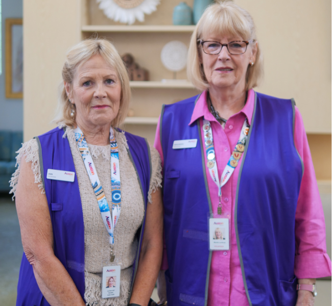 Jan and Maureen at ONJ;
