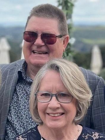 Doug and Margaret smiling