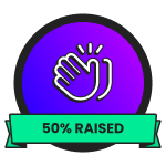 50% to fundraising target