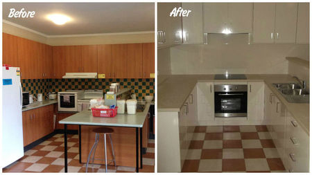 Small before after cancer council wa lodge kitchens